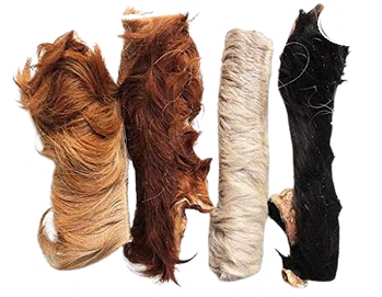 BEEF HEADSKIN WITH HAIR