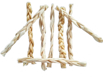 LAMB SKIN BRAIDED